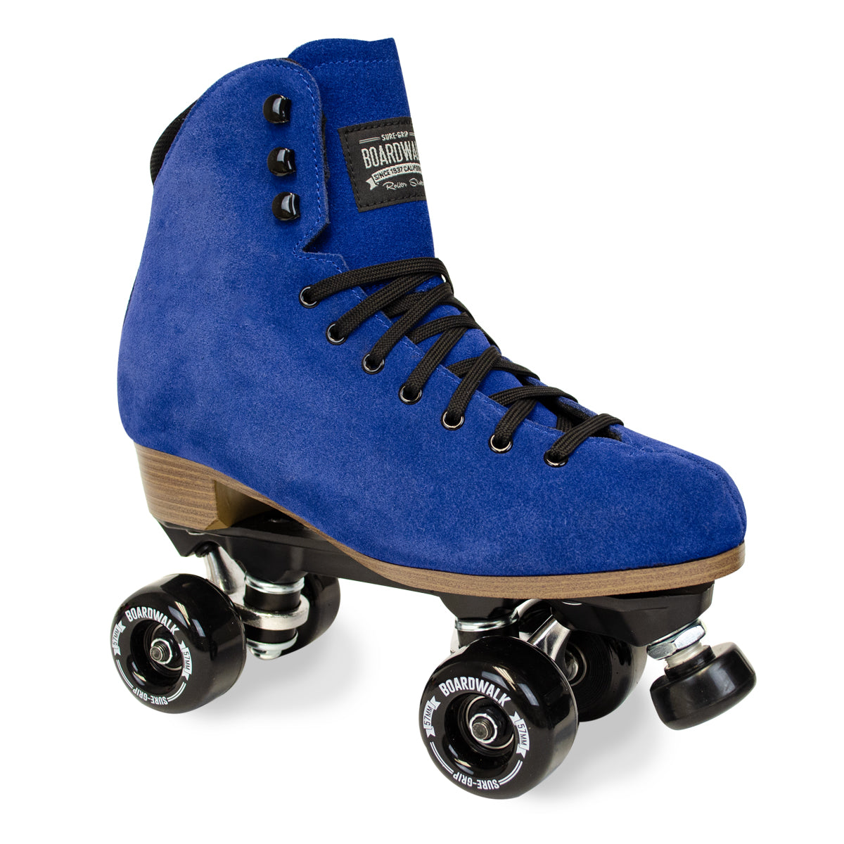  Sure-Grip Fame Men & Women Premium Roller Skates Black  Leatherette  Stylish Skates for Indoors - Double Structure, Stronger Grip,  Extra Long Laces - Suitable for Beginners : Sports & Outdoors